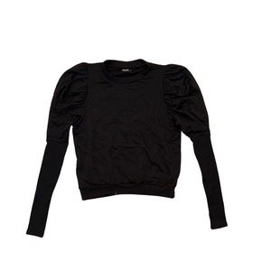 Micheal Lauren Puff Sleeve Sweatshirt